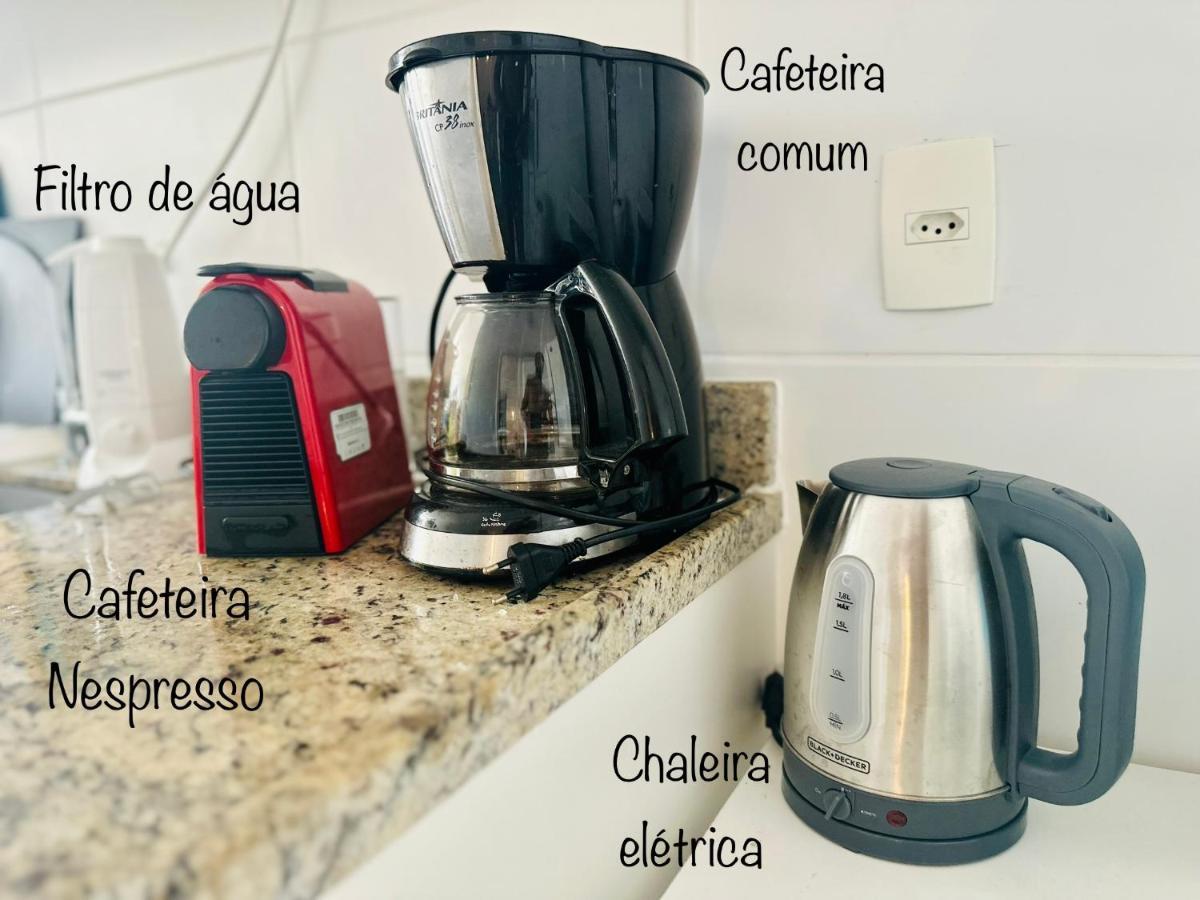 Mediterraneo 507 - Todo Equipado, Ar Condicionado, Churrasqueira Na Varanda, Internet Fibra 600Mb, Estacionamento Gratis カボ・フリオ エクステリア 写真